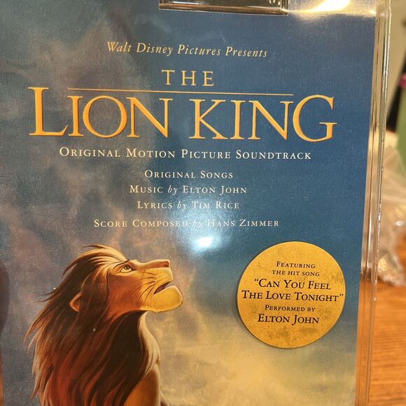 Disney The Lion King: Original Motion Picture Soundtrack - Audio CD BRAND NEW - Picture 6 of 6